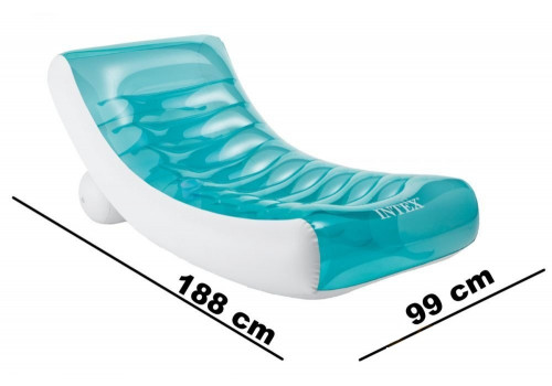 Intex 58856 Надувной шезлонг 188х99см