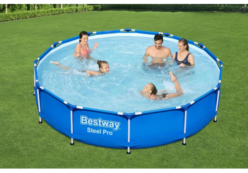 56706 Bestway Круглый каркасный бассейн 366х76см
