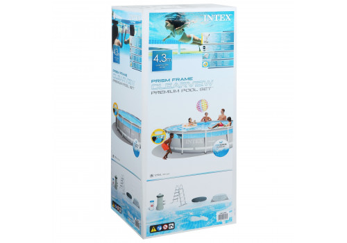 Каркасный бассейн круглый Intex, 427х107 (26722)