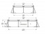 28271 Каркасный бассейн Intex Rectangular Frame Pool, 260 х 160 х 65 см