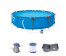 56408 Каркасный бассейн круглый BestWay, 305х76см, фильтр-насос картр 1249 л/ч